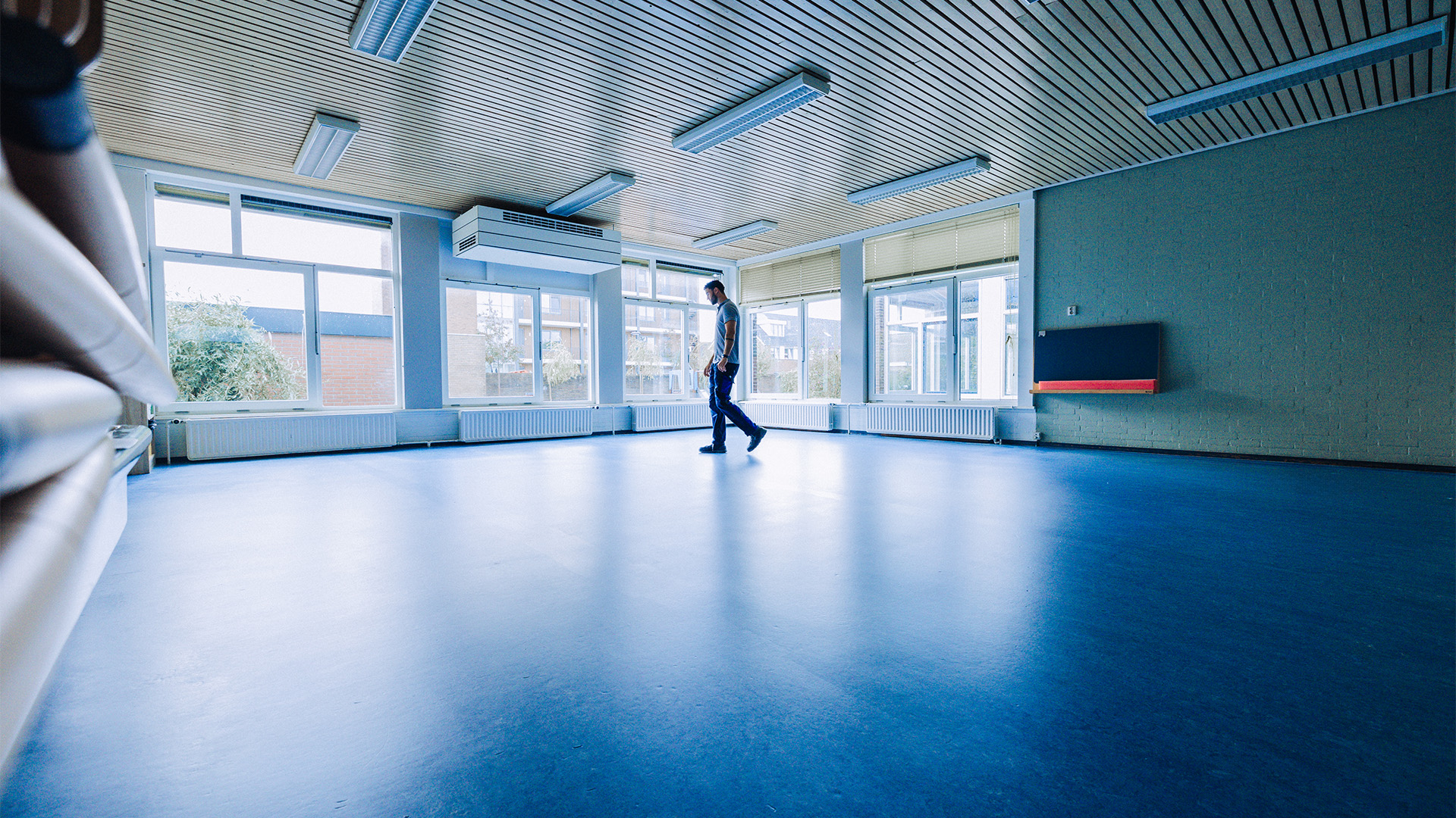 Eindresultaat van duurzaam vloeronderhoud door floorfacility